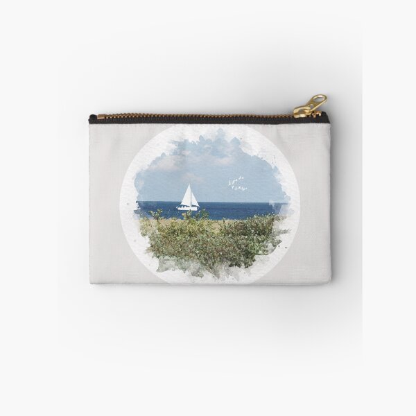 Item preview, Beach view with boat  designed and sold by Lorredraw.