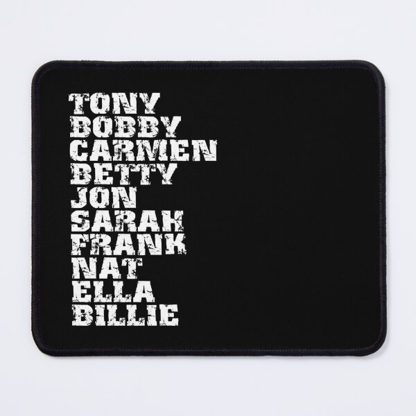 Item preview, Famous Influential Jazz Singers List designed and sold by bauwau-design.