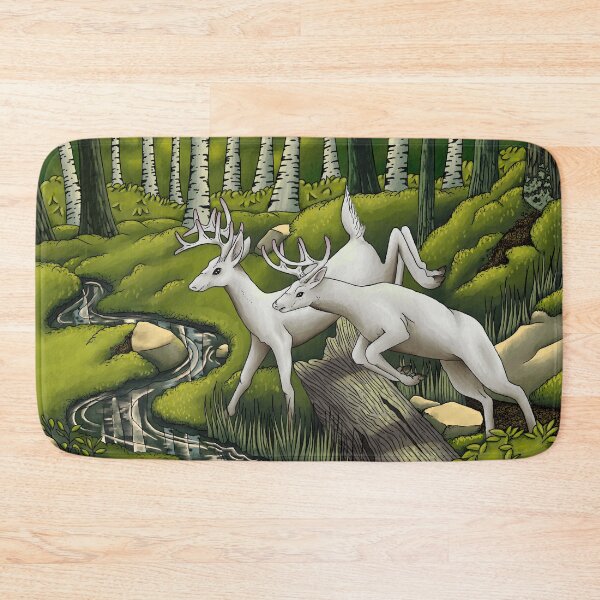 Item preview, Twin Deer designed and sold by SelaRoseArt.