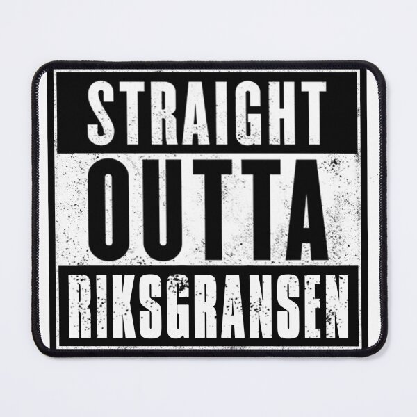 Item preview, Straight outta Riksgransen, Sweden Ski Resort designed and sold by Randy Cavill.