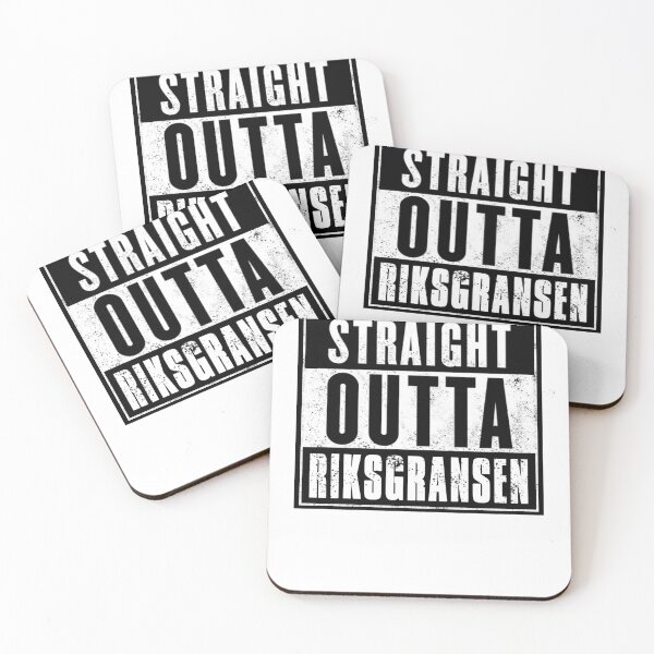 Item preview, Straight outta Riksgransen, Sweden Ski Resort designed and sold by Randy Cavill.