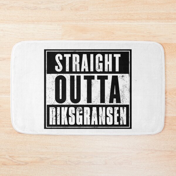 Item preview, Straight outta Riksgransen, Sweden Ski Resort designed and sold by Randy Cavill.