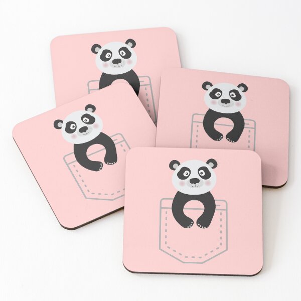 Item preview, Funny friendly cute panda in a pocket designed and sold by Marharyta Ushakova.
