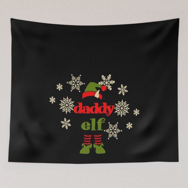 Item preview, Daddy Elf, Matching Family Pajamas designed and sold by DiensDesign.