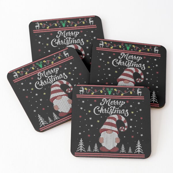 Item preview, Cute Gnome In Plaid Hats Merry Christmas  designed and sold by amrsam.