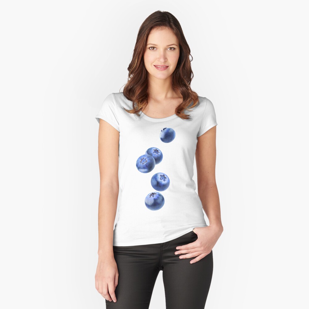 Item preview, Fitted Scoop T-Shirt designed and sold by 6hands.