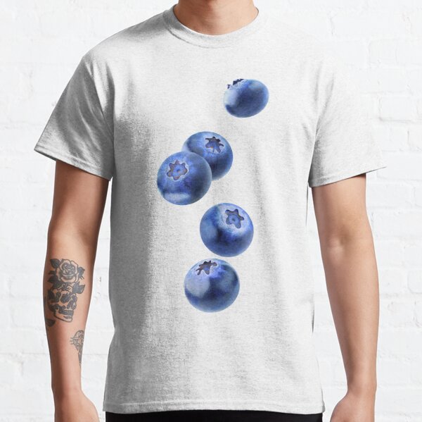 Falling blueberries Classic T-Shirt
