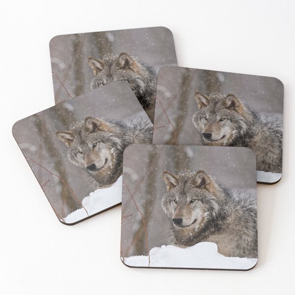 Item preview, Timberwolf in Winter designed and sold by Michael Cummings.