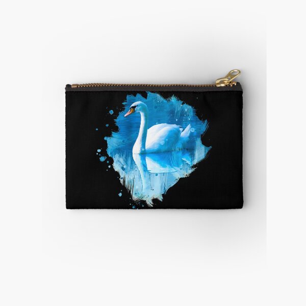 Artikelvorschau, Aquarell Vogel - Schwan entworfen und verkauft von MyxTees.