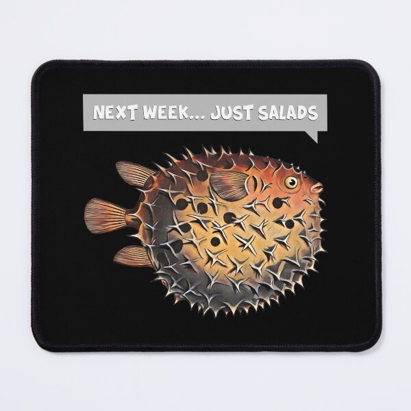 Item preview, Funny Japanese fugu drawing ~ Globefish ~ Balloonfish ~ Balloon fish ~ Puffer fish ~ Next week just salads designed and sold by oceanys.