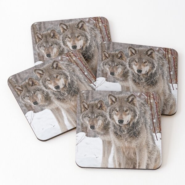Item preview, Timber Wolf Pair designed and sold by Michael Cummings.