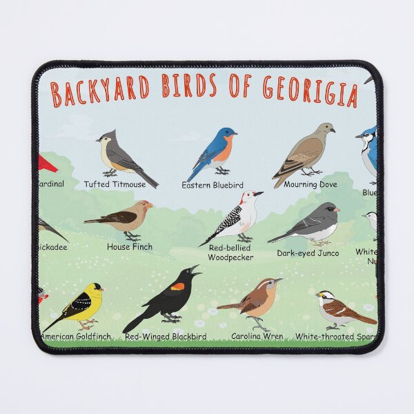 Item preview, Backyard birds of Georgia  designed and sold by AndyMcBird.