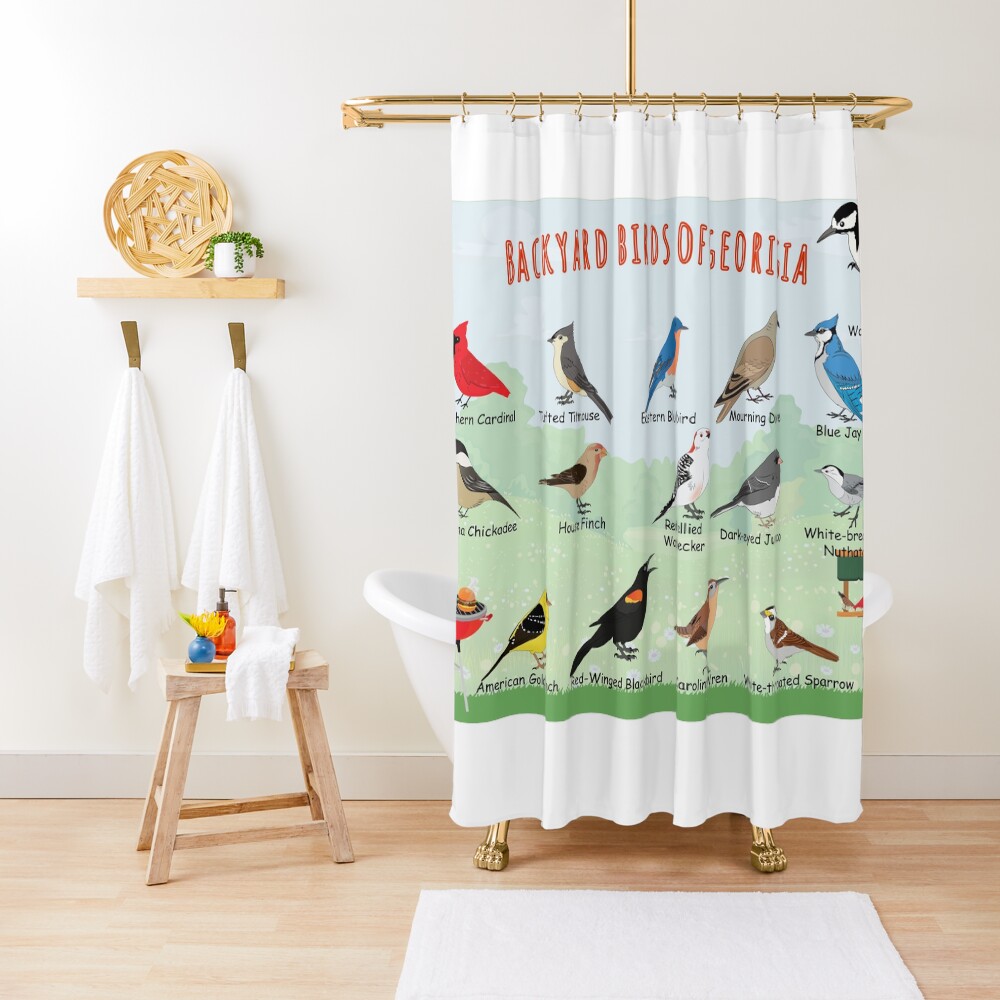 Item preview, Shower Curtain designed and sold by AndyMcBird.