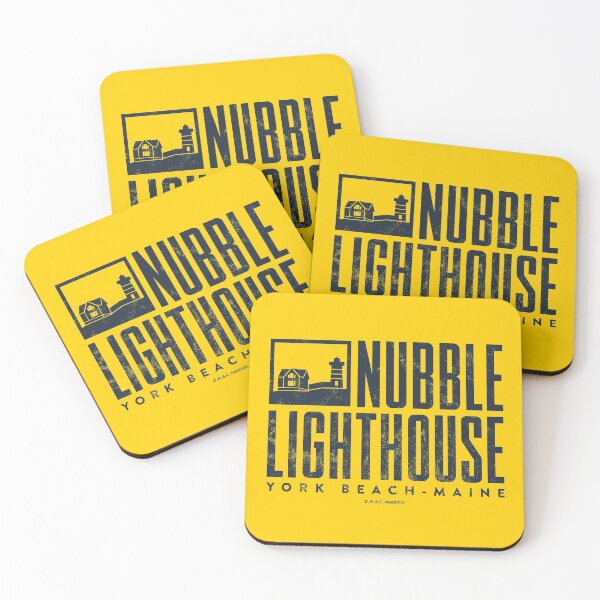 Item preview, York Beach, Maine - Nubble Lighthouse designed and sold by deadmansupplyco.