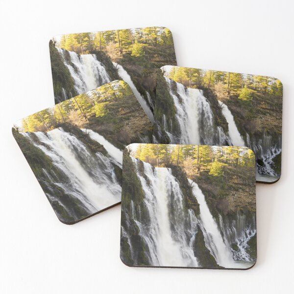 Item preview, The waterfall at MacArthur-Burney Falls Memorial State Park in California designed and sold by OrcaNature.