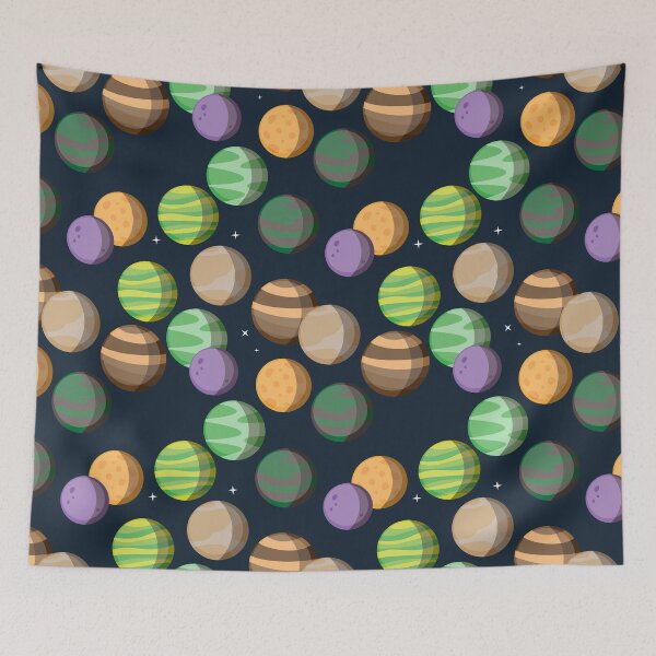 Item preview, Seven Planets Pattern designed and sold by medibu.
