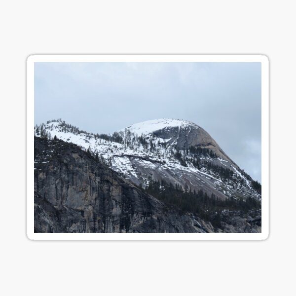 Yosemite in the Winter Sticker