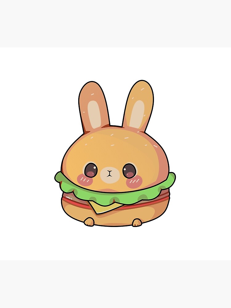 hamburguesa de dibujos animados lindo