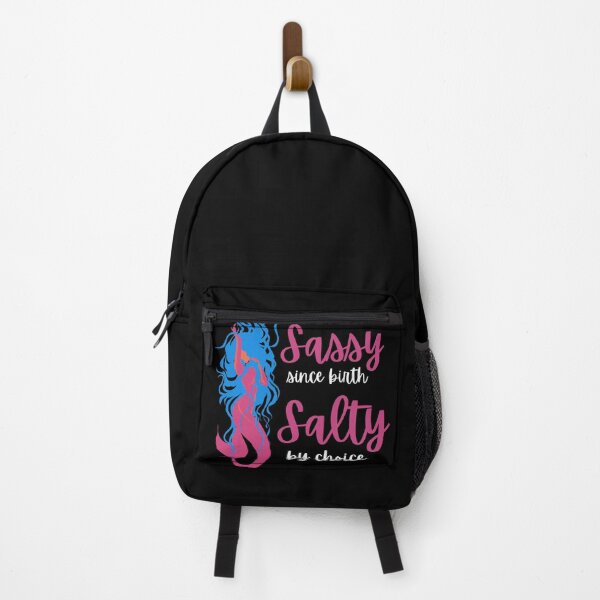 Item preview, Sassy Since Birth Salty By Choice - Blue Mermaid Vibes designed and sold by Vibbin4Life33.