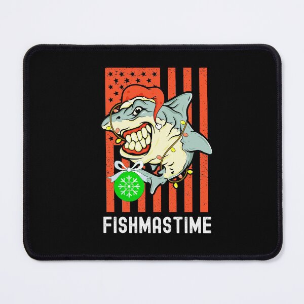 Item preview, Merry Fishmas, Fishmastime designed and sold by SportyDogShop.