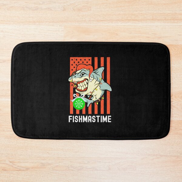 Item preview, Merry Fishmas, Fishmastime designed and sold by SportyDogShop.
