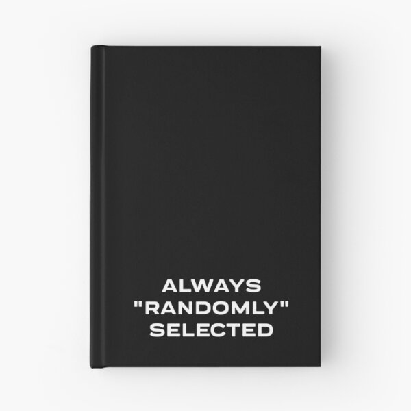 Item preview, Muslims' common issues at airports: Being "randomly" selected designed and sold by AHLANclothing.