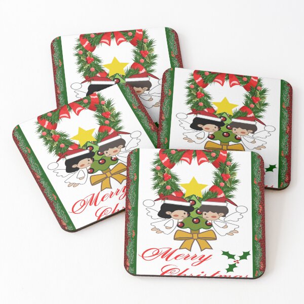 Item preview, Merry Christmas With Angels designed and sold by Junior's Digital Designs.