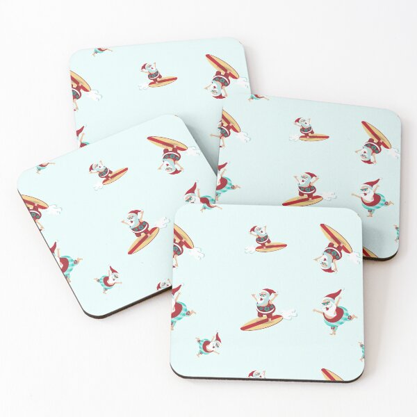 Item preview, Tropical Santa Christmas Pattern designed and sold by tfortier.