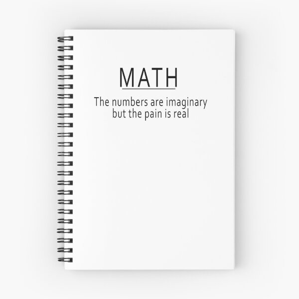 Item preview, Math - the numbers are imaginary, but the pain is real (funny geek joke) designed and sold by ArtsySue.