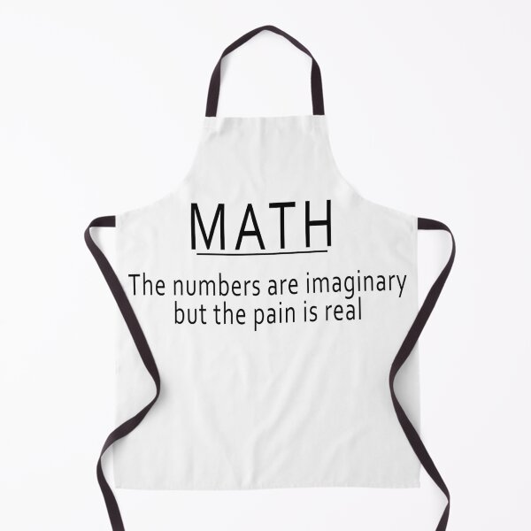 Item preview, Math - the numbers are imaginary, but the pain is real (funny geek joke) designed and sold by ArtsySue.