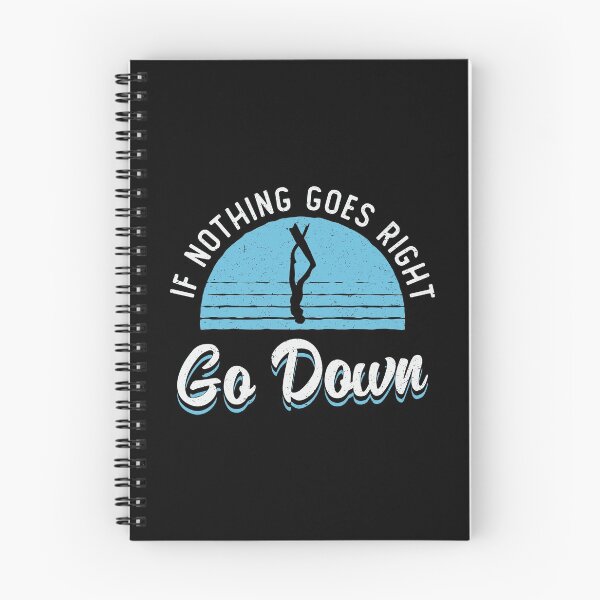Item preview, Freediving If Nothing Goes Right Go Down Freediver designed and sold by tshirtconcepts.