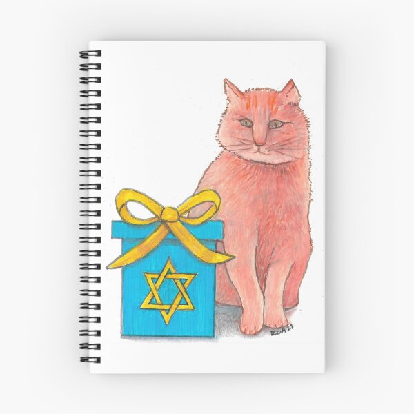 Item preview, Hanukkah Cat designed and sold by ReneeDixonArt.
