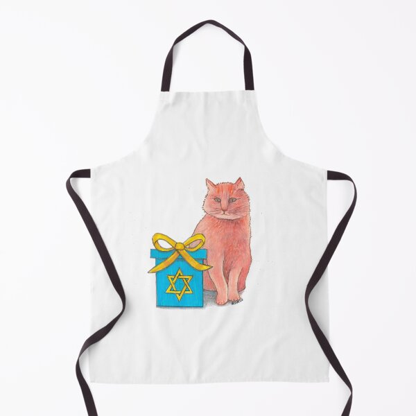 Item preview, Hanukkah Cat designed and sold by ReneeDixonArt.