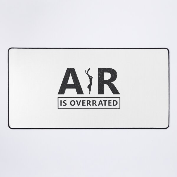Item preview, Freediver Freediving Air Is Overrated Diving Apnoe designed and sold by tshirtconcepts.