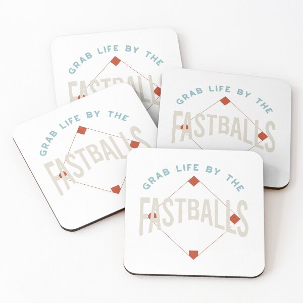 Item preview, Funny Baseball Saying Grab Life by the Fastballs designed and sold by whyitsme.