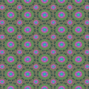 Artwork thumbnail, Abstract Circular Pattern Design 3 by ClassyPatterns