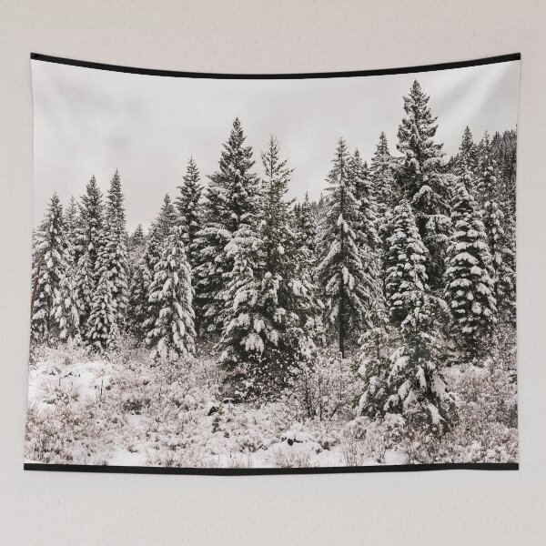 Item preview, Snowy forest designed and sold by OrcaNature.