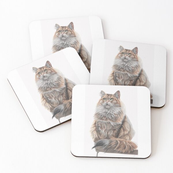 Item preview, Colorpencil cat designed and sold by Keepsdrawings.