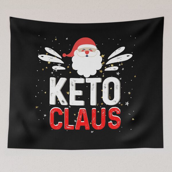 Item preview, Keto Claus. Funny Christmas Keto Diet gifts #KetoDiet #Ketosis #ketoholic designed and sold by AmazingEcraft.