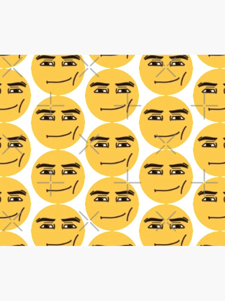 "roblox man face emoji" Mouse Pad for Sale by asianqueen | Redbubble