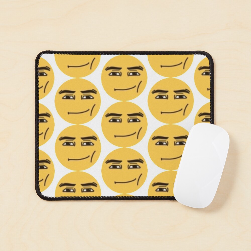 "roblox man face emoji" Mouse Pad for Sale by asianqueen Redbubble