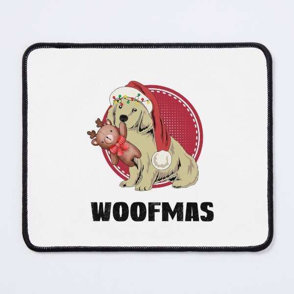 Item preview, Merry Woofmas, Woofmas designed and sold by SportyDogShop.