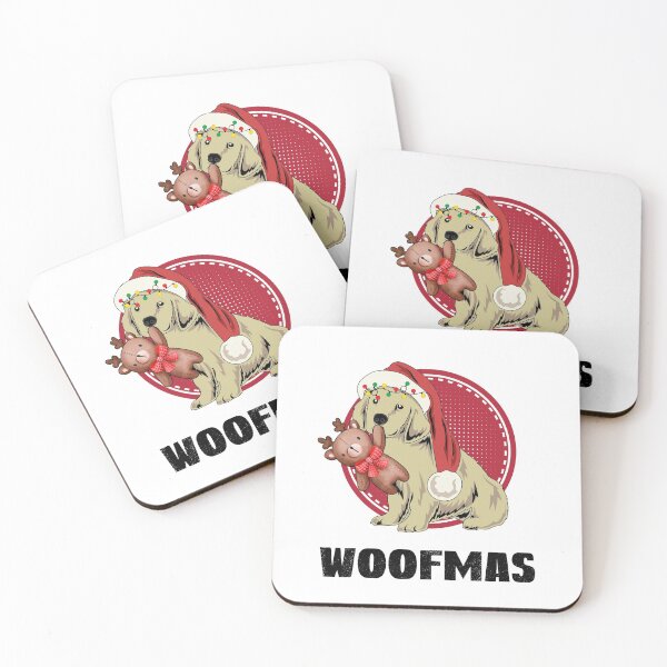 Item preview, Merry Woofmas, Woofmas designed and sold by SportyDogShop.