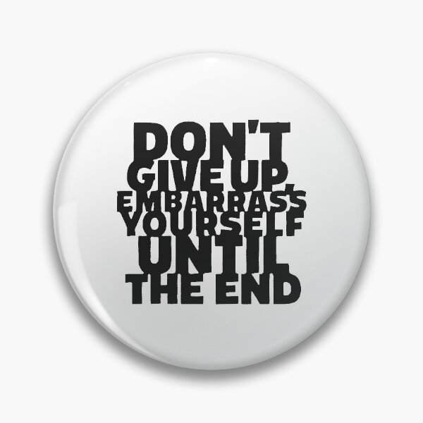 Item preview, Funny Don't Give Up designed and sold by Zagach Letters.