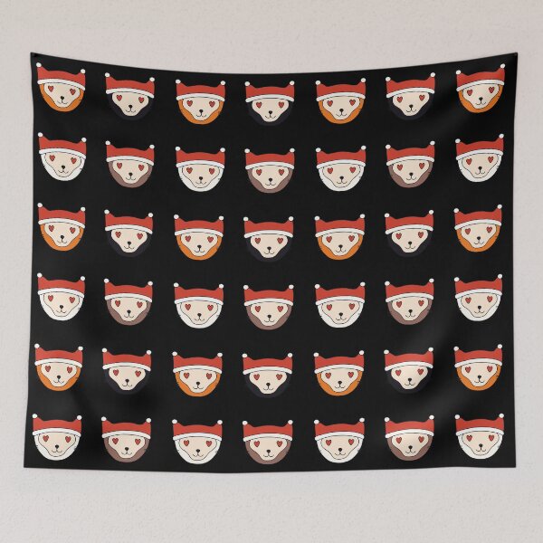 Item preview, Christmas cats in hats designed and sold by myabstractmind.