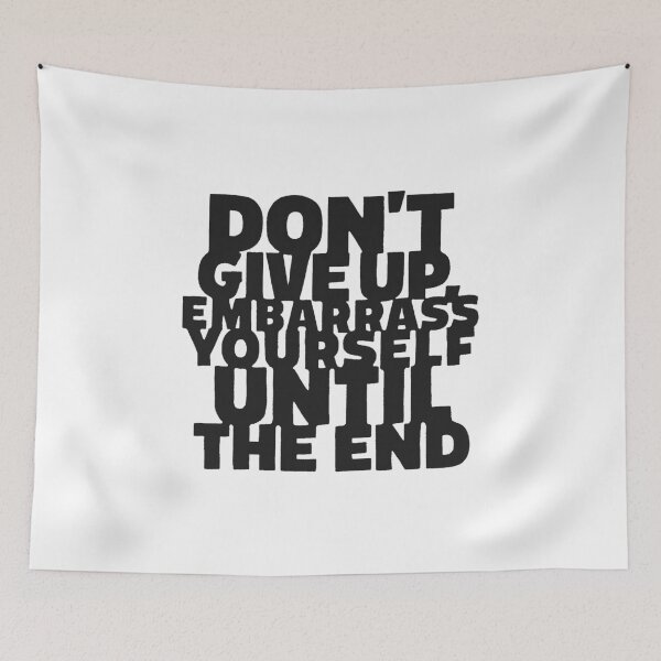 Item preview, Funny Don't Give Up designed and sold by Zagach Letters.