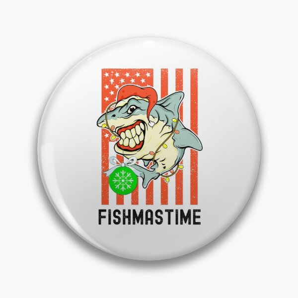 Item preview, Merry Fishmas, Fishmastime designed and sold by SportyDogShop.