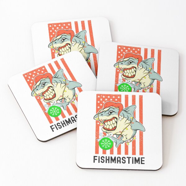 Item preview, Merry Fishmas, Fishmastime designed and sold by SportyDogShop.
