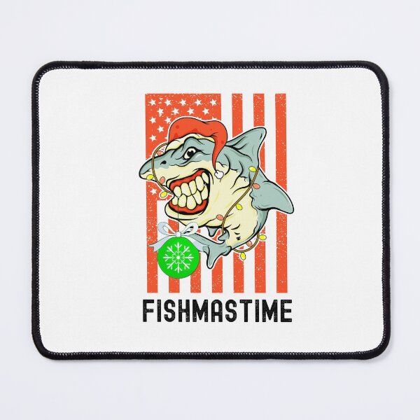 Item preview, Merry Fishmas, Fishmastime designed and sold by SportyDogShop.