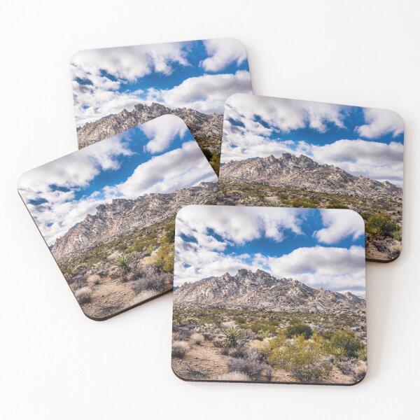 Item preview, A view of Granite Peak in the Providence Mountains from the desert floor in the Mojave National Preserve in southwestern California designed and sold by OrcaNature.